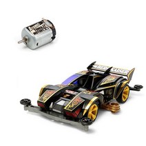타미야 Berg Kaiser Preminum Super-2 미니카 19437 + Atomic Tuned 2 Motor 15486 세트, 혼합색상, 1세트