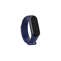 애니클리어 샤오미 미밴드5/6 컬러 스트랩, 미드나이트블루, 미밴드5/6 컬러스트랩