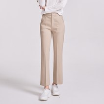 진마니아 여성용 시크릿 베이지 스판 슬랙스 CL2W