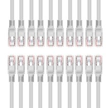 넥스트링크 UTP CAT.5E 랜케이블 인터넷 랜선 1M, 혼합색상, 10개