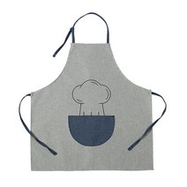 JHCompany 다기능 방수 요리사 앞치마, 그레이앤블루, 1개