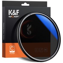 [k&f렌즈필터파우치] K&F Concept 필터 파우치 (4개용) - Filter Pouch with Belt Loop (4 pockets), K&F 필터 파우치 (4개용)