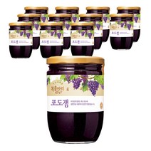 [복음자리] 과일잼(포도잼), 620g, 12개