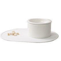 보울보울 헬로 둥근볼 매트 4p 세트 10cm, 화이트 + 화이트 + 화이트, 1세트
