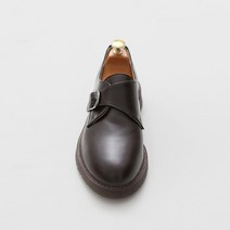 남성용 아더 싱글 몽크 스트랩 슈즈