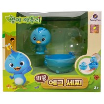 엄마까투리 까꿍 에그 세찌 작동완구, 혼합색상