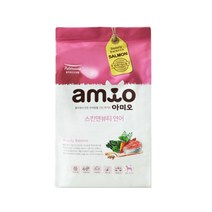 아미오 생후 1년 이상 오리진 스킨앤뷰티 강아지 사료, 연어, 5kg, 1개