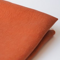 나비손길 대폭 부드러운 융 원단, 22 오렌지