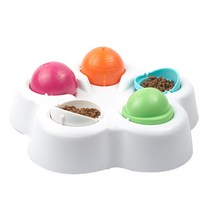 더플로우 반려동물 노즈워크 장난감, 혼합색상, 1개