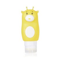 MEO 여행용 애니멀 실리콘 용기 90ml, 기린, 1개