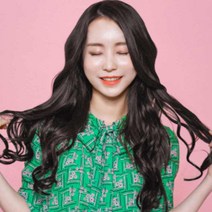 픽앤웨어 똑딱이 붙임머리 피스 세팅펌 M, 내츄럴 브라운, 1개
