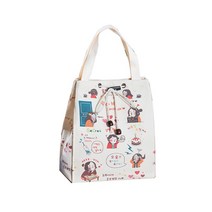 JHCompany 일러스트 캔버스 보냉 가방, B타입1