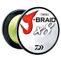 다이와 J 브레이드 그랜드 X8A 합사 낚시줄 3호 40LB-300, 샤르트뢰즈