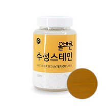 페인트인포 올바른 수성 스테인 250ml, 502 소나무