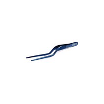 제이에스다이닝 요리용 핀셋 14cm 오프셋 트위저, 블루, 1개