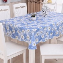 알럽홈 앤틱플라워 사각 방수 식탁보, Type9, 152 x 152 cm