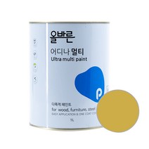 페인트인포 올바른 어디나 멀티 페인트 1L, 리치골드