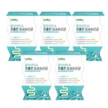 웰러스 폴리시아 프롤린 모유유산균 30p, 60g, 5개