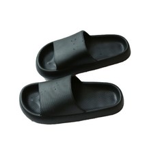 파메라 파스텔톤 욕실 슬리퍼 블랙 T101, 1개