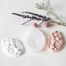 화병 꽃 실리콘 몰드 1구 2p