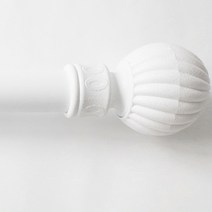 바이지미 모던라운드 25mm 커튼봉, 화이트