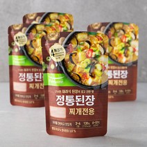 풀무원 정통 된장찌개, 130g, 4입