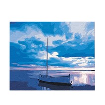 원더아트 DIY 그림 그리기 세트, E25 새벽바다, 1개