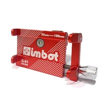 아이엠봇 전동킥보드 자전거용 알루미늄 휴대폰 거치대, Red, 1개