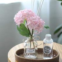 벚꽃수국 플라워 디퓨저 병 + 용액 100ml + 핑크수국 + 스틱 4p + 선물박스 세트, 14. 블랙체리