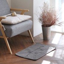 큐티폭스 퀼팅 발매트, 카키그레이