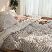 세미마이크로화이버 차렵이불 + 베개 세트