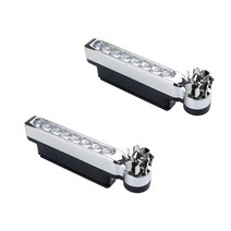 엔젤야옹 풍력 바람개비 차량용 LED 램프 2p, 블루