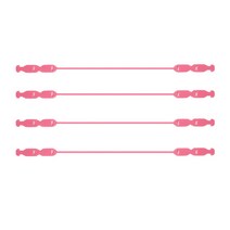 실리콘 마스크 스트랩, 분홍, 4개
