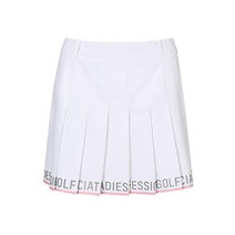 엘피지에이 하이웨이스트 플리츠 골프 큐롯 스커트 L211CU852P
