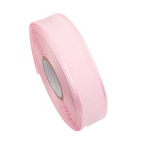 포장넷 오간디 리본끈 펄샤인 25mm, 핑크, 45m