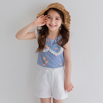 릴리푸리 여아용 모히또 나시 티셔츠
