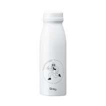 스테이 24X 슈퍼픽션 콜라보레이션 텀블러, 화이트, 450ml
