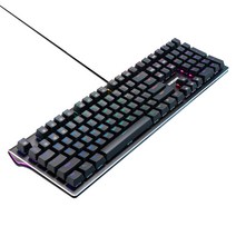 삼성전자 LED 기계식 광축 유선키보드 + 청소솔, 블랙, SK-TG100RB, 일반형