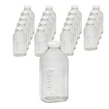 델몬트 쥬스 사각 유리병 화이트, 500ml, 20개