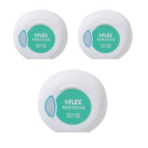 플렉스 깨끗한 트위스트형 민트치실 일반형 30m, 1개입, 3개