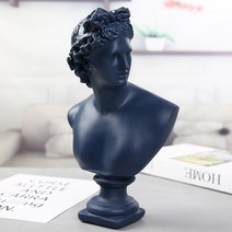 TCR 인테리어소품 컬러풀 데이비드 석고 오브제, B타입