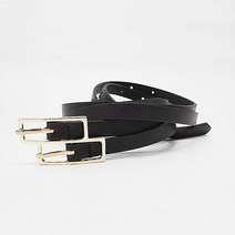 테드브라운 두줄 여성 벨트
