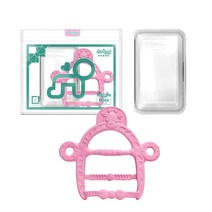 앙쥬 팔찌 치발기 + 케이스, 기린 핑크