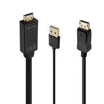 랜스타 HDMI to DisplayPort 모니터케이블, 1m