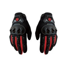 스코이코 매쉬 오토바이 장갑 양손세트 MC29, 레드