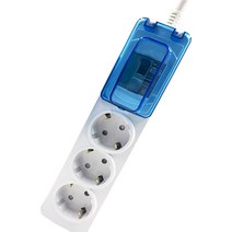 원스탑 배선 차단기용 멀티탭 3구, 2m, 1개