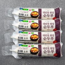 내린천원당 순두부, 350g, 4개
