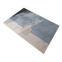 스타 코지한 디자인 발 매트 40 x 60 cm, TYPE 02, 1개