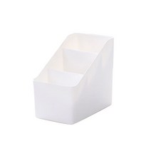 층층 수납함 3칸 화이트, 1개
