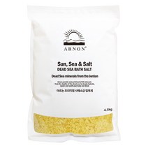 아르논 사해소금 바스솔트 레몬, 4.5kg, 1개